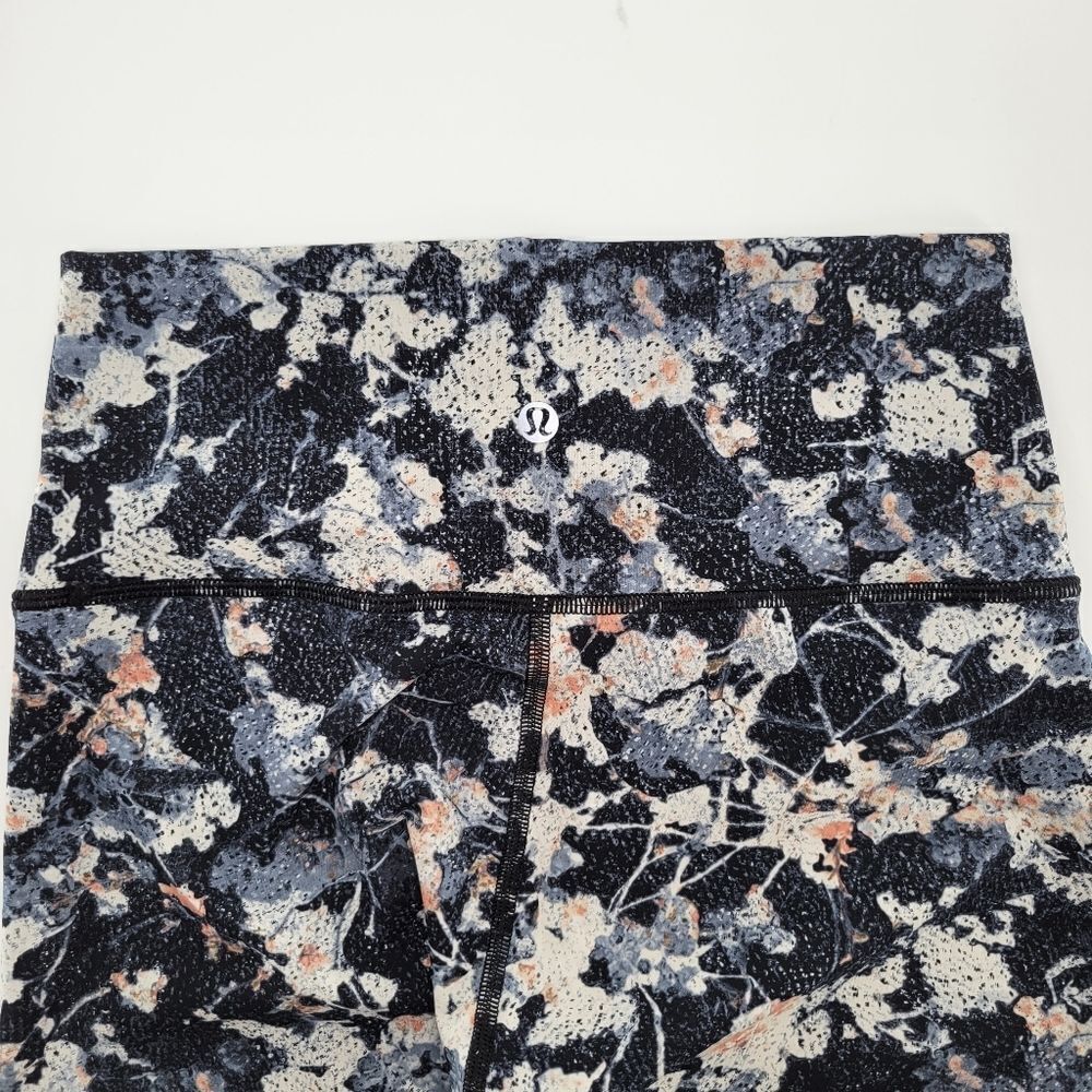 Lululemon Wunder Under Hi-Rise Tight 28 Inch Spring Bloom Multi Leggings 6 - Picture 8 of 13